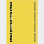 Leitz ordner Rückenschilder Vorlage Erstaunlich Leitz ordner Rückenschilder Gelb 61 X 191 Mm