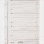 Leitz Register 1 10 Vorlage Luxus Leitz 1650 00 85 Trennblätter A4 Karton Grau Böttcher Ag