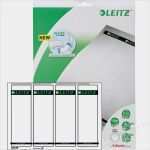 Leitz Rückenschilder Vorlage Wunderbar Leitz 1685 Grau Rückenschilder 61 X 192mm 100