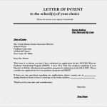 Letter Of Intent Vorlage Erstaunlich 12 School Letter Intent Free Word Pdf format