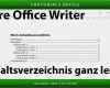 Libreoffice Impress Vorlagen Erstaunlich Inhaltsverzeichnis Erstellen Ganz Einfach Libre Fice