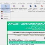 Lieferantenerklärung Vorlage Word Gut Zoll Le Lieferantenerklärung Als Word Plugin
