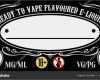 Liquid Etiketten Vorlage Pdf Erstaunlich E Juice Label Template Stock Photo Vape E Cigarettes