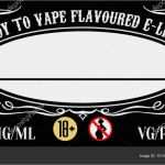 Liquid Etiketten Vorlage Pdf Erstaunlich E Juice Label Template Stock Photo Vape E Cigarettes