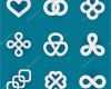 Logo Design Vorlagen Elegant Design Vektor Logo Vorlagen Unendlich Symbole