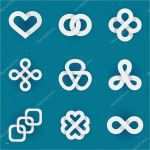 Logo Design Vorlagen Elegant Design Vektor Logo Vorlagen Unendlich Symbole