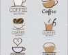 Logo Design Vorlagen Elegant Kaffee Set Logo Etiketten Design Vorlagen — Stockvektor