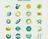 Logo Design Vorlagen Süß Conjunto De Plantillas De Logotipos