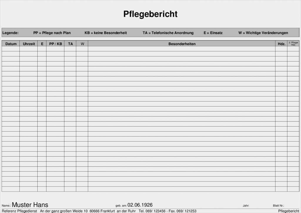 Lohnarbeit Nachweis Vorlage Pdf Schön Vorlagen – Meinpfleg Nst