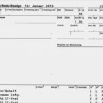 Lohnzettel Vorlage Pdf Cool Abrechnung Brutto Netto Bezüge Vorlage Abrechnung Der