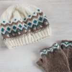 Lose Selber Machen Vorlage Best Of Fingerlose Handschuhe Und Mütze Mit Jaquard Muster Green