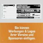 Lose tombola Vorlage Neu Super tombola Lose Zum Ausdrucken Em61