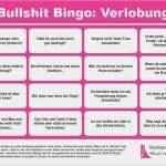 Lose Vorlage Pdf Inspiration Bullshit Bingo Zum thema Heiraten Verlobung Jga &amp; Hochzeit