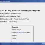 Lotus Notes Signatur HTML Vorlage Elegant Lotus Notes Blog Template