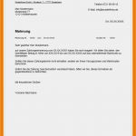 Mahnung Mietrückstand Vorlage Angenehm 7 Mahnung Schreiben
