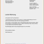 Mahnung Vorlage Privat Süß 13 Mahnung Muster Kostenlos