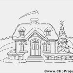 Mal Bilder Vorlagen Neu Mal Vorlage Haus Im Winter