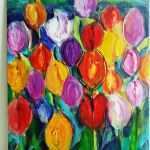 Malen Mit Acryl Vorlagen Hübsch Tulpe Blumen Malen Mit Acryl In Vielen Farben
