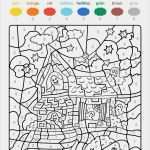 Malen Nach Zahlen Kinder Vorlagen Wunderbar Ausmalbild Malen Nach Zahlen Geisterhaus Ausmalen