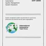 Management Review Iatf 16949 Vorlage Erstaunlich Aiag Iatf Quality Management System Requirements