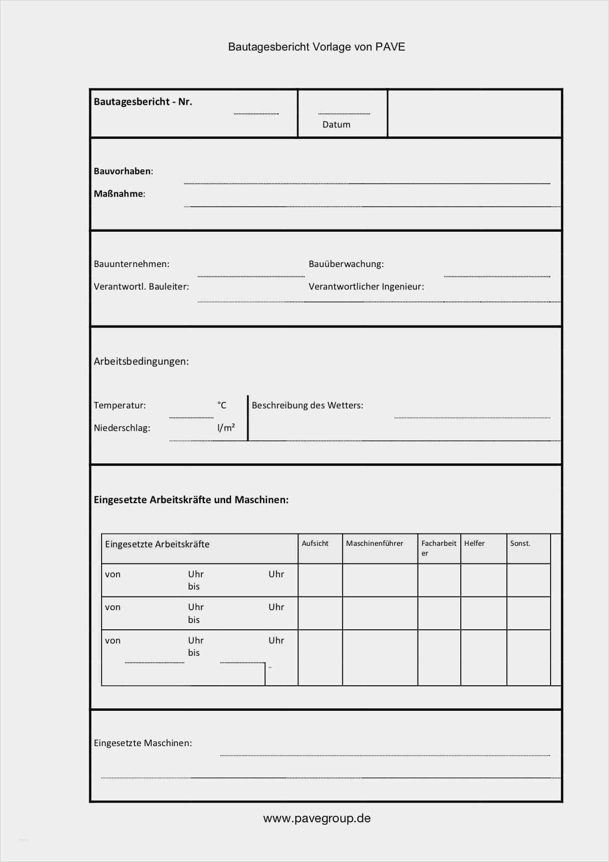 Mängelprotokoll Bau Vorlage Schön Bautagebuch Vorlage Pave Digitale Baudokumentation