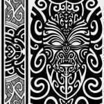Maorie Tattoo Unterarm Vorlage Angenehm Maori Tattoo Design Face and Armband узоры