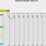Marketing Budget Excel Vorlage Neu Marketing Bud Template