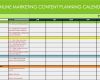 Marketingplan Vorlage Excel Angenehm Marketing Calendar Excel