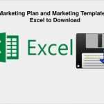 Marketingplan Vorlage Excel Großartig Marketing Plan Marketing Template In Excel