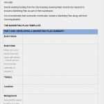 Marketingplan Vorlage Word Erstaunlich event Marketing Plan Template 11 Free Word Documents