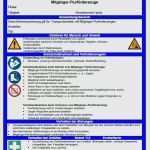 Maschinen Wartungsplan Vorlage Kostenlos Gut Vorlage Betriebsanweisung Maschinen Angenehm Großartig