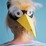 Masken Basteln Mit Kindern Vorlagen Erstaunlich Rabenmaske Unsere 5 Minuten Anleitung Familie