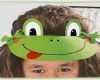 Masken Basteln Mit Kindern Vorlagen Neu Schirmmütze &quot;frosch&quot; Basteln Mit Kindern