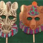 Masken Basteln Mit Kindern Vorlagen Wunderbar 50 Vorschläge Für Basteln Für Fasching Mit Kindern