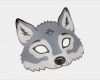 Masken Basteln Vorlagen Ausdrucken Cool Wolf Maske Zum Ausdrucken
