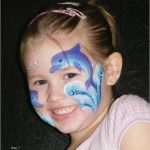 Masken Schminken Vorlagen Genial Cute Dolphin Face Painting Love