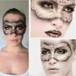 Masken Schminken Vorlagen Luxus 1000 Ideen Zu Gesichter Schminken Auf Pinterest