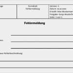 Maßnahmenplan Amazon Vorlage Wunderbar Vorlage Fehlermeldung