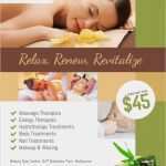 Massage Flyer Vorlagen Gut Spa Salon Beauty Flyer Poster Template