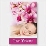 Massage Visitenkarten Vorlagen Erstaunlich Terminkarte Relaxing Women Massage