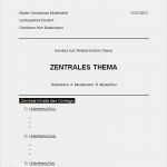 Master thesis Vorlage Angenehm Handout Muster Und Beispiel Kostenlose Vorlage Zum Download