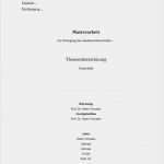 Master thesis Vorlage Erstaunlich Masterarbeit Vorlage Jetzt Kostenlos En