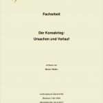 Masterarbeit Vorlage Latex Best Of Facharbeit Deckblatt Mustervorlagen Zum Herunterladen