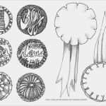 Medaille Basteln Vorlage Angenehm Medaille Zum Muttertag Oder Vatertag Basteln Handmade Kultur