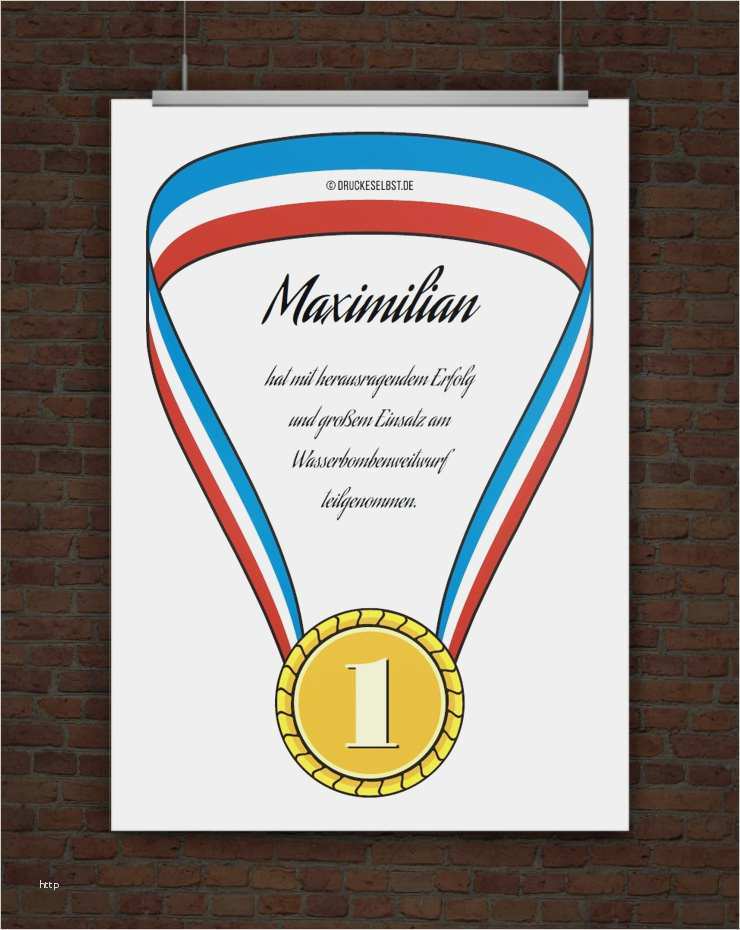 Medaille Vorlage Word Schönste Drucke Selbst Kostenlose Urkunde Für Einen Kindergeburtstag