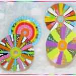 Medaillen Basteln Vorlagen Neu Bunte Cd Suncatcher Basteln Mit Kindern