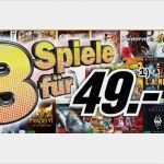 Medi Markt Vorlagen Gut Media Markt Aktion 3 Games Für 49