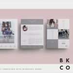 Media Kit Vorlage Einzigartig social Media Kit Template Set