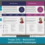 Media Kit Vorlage Gut Digitale Pressemappe Media Kit Marketing Word Vorlage