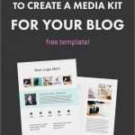 Media Kit Vorlage Gut How and why to Create A Media Kit for Your Blog Free